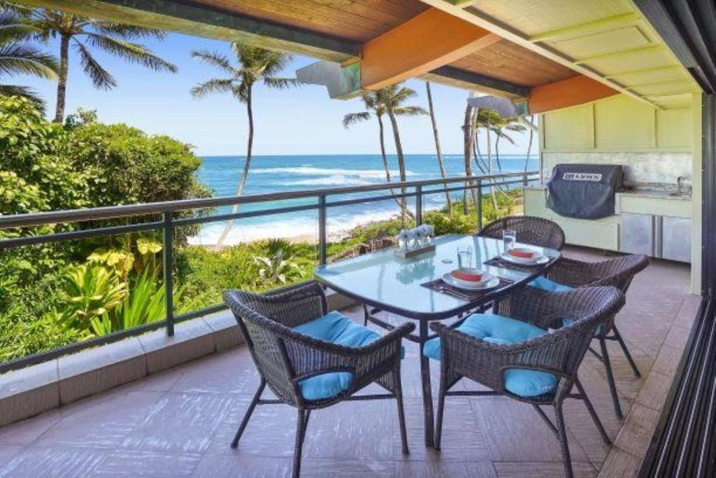 Luxury 2-Story Oceanfront Condo W/ Views & Pool Wailua  Eksteriør billede